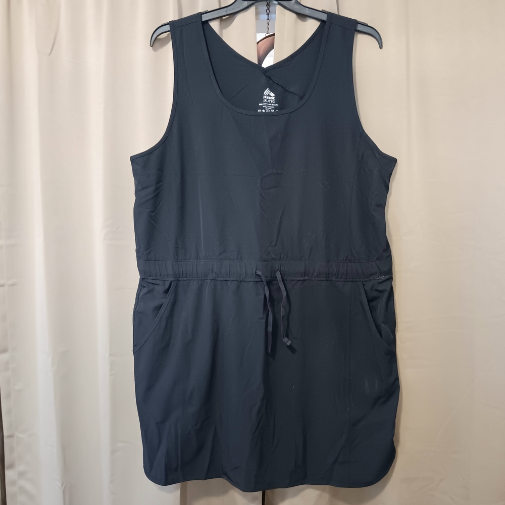 RBX Black Activewear Dress - Size XXL, Excellent Condition